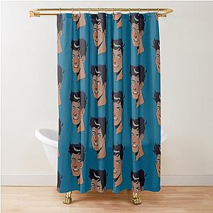 Percy Jackson Portrait Shower Curtain