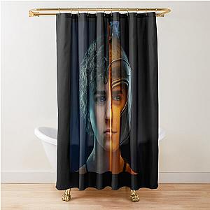 percy jackson and the olympians percy Shower Curtain