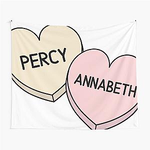 Percy Jackson - Percabeth Candy Hearts Tapestry