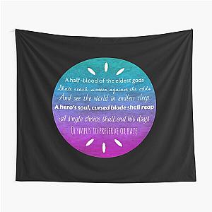 Percy Jackson Prophecy  Tapestry