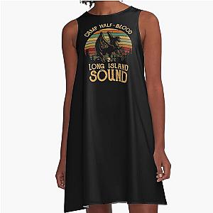 Vintage Percy Jackson Camp Half Blood Long Island Sound Sunset A-Line Dress