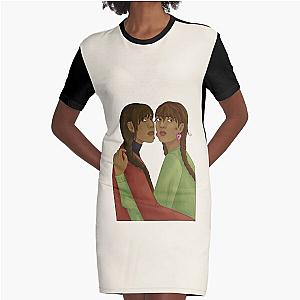 Pipeyna (Piper & Hazel, Percy Jackson) Graphic T-Shirt Dress