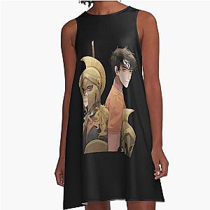 percy jackson and the olympians percy A-Line Dress