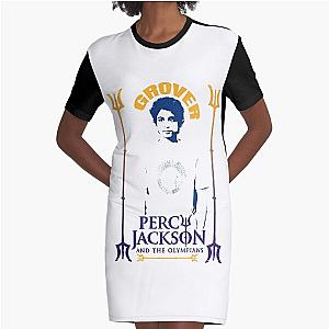 percy jackson and the olympians Aryan Simhadri Grover graphic design Graphic T-Shirt Dress