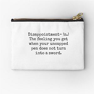 Percy Jackson Disappointment  Zipper Pouch