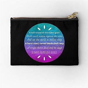 Percy Jackson Prophecy  Zipper Pouch