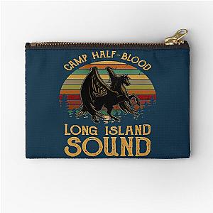 Vintage Percy Jackson Camp Half Blood Long Island Sound Sunset Zipper Pouch