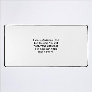 Percy Jackson Disappointment  Pullover Desk Mat