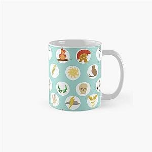 Greek Gods Mythology Repeat Pattern - Percy Jackson Inspired Classic Mug