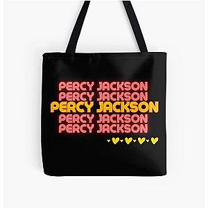 Percy Jackson Love All Over Print Tote Bag