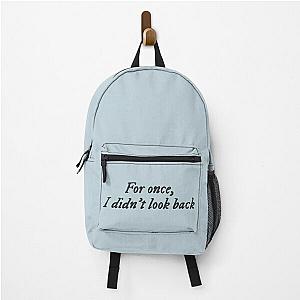 Percy Jackson quote Backpack