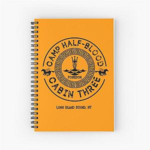 Percy Jackson - Camp Half-Blood - Cabin Three - Poseidon Spiral Notebook