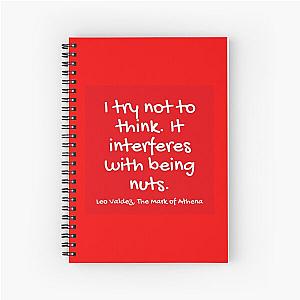 Percy Jackson Quote Spiral Notebook