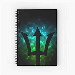 Trident / Poseidon / Percy Jackson Spiral Notebook