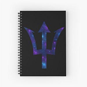 Trident & Galaxy - Percy Jackson Spiral Notebook