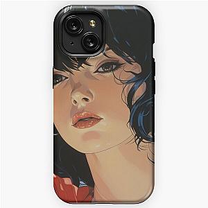 Perfect Blue Spanish 5 iPhone Tough Case