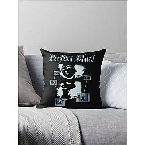 Funny Gifts Perfect Blue Signal Waves Vintage Photograp Throw Pillow