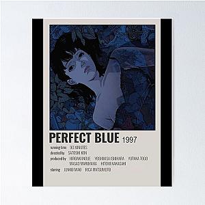 Gifts For Men Creme Perfect Blue Minimalist Cool Graphic Gift Poster