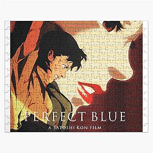 Tied Girl Perfect Blue Jigsaw Puzzle