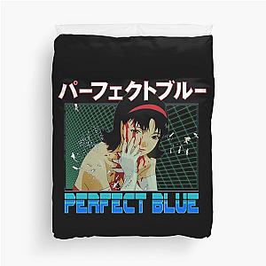 Retro Vintage Mima Kirigoe Perfect Blue Music Vintage Retro Duvet Cover