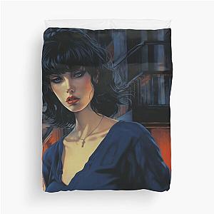 Perfect Blue Spanish 3 Duvet Cover