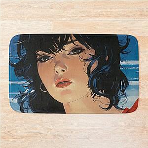 Perfect Blue Spanish 5 Bath Mat