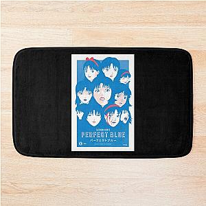 Mens Womens Special Present Perfect Blue Vintage Retro Bath Mat