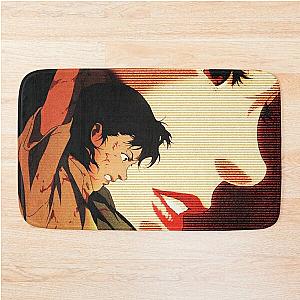 Tied Girl Perfect Blue Bath Mat