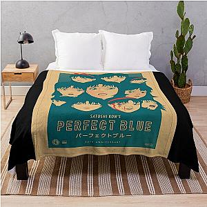 Perfect Blue 1 Throw Blanket