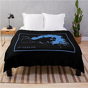 Music Vintage Retro Perfect Blue More Then Awesome Throw Blanket