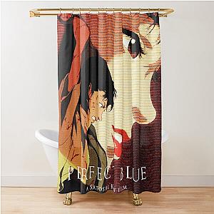 Tied Girl Perfect Blue Shower Curtain