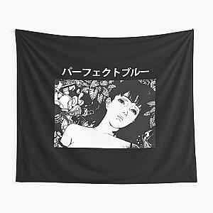 Vintage Retro Perfect Blue Mima Kirigoe Gifts Best Men Tapestry