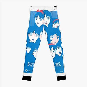 Mens Womens Special Present Perfect Blue Vintage Retro Leggings