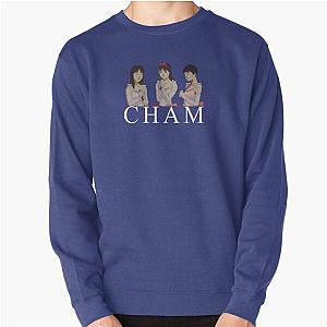 Perfect Blue CHAM Pullover Sweatshirt