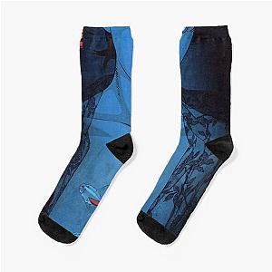 Perfect Blue Spanish Socks