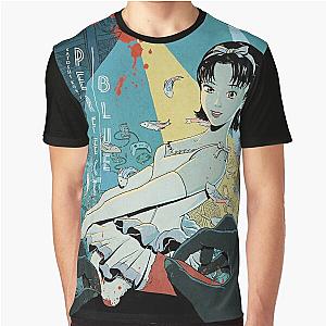 Perfect Blue : Satoshi Kon Anime Film T-shirt  Print Original Design Graphic T-Shirt