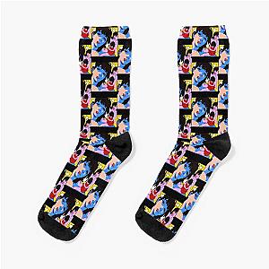 Perfect Blue Sticker  Socks