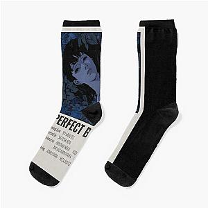 Gifts For Men Creme Perfect Blue Minimalist Cool Graphic Gift Socks