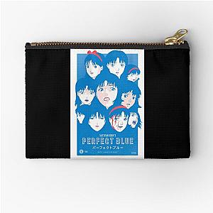 Mens Womens Special Present Perfect Blue Vintage Retro Zipper Pouch