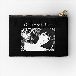 Vintage Retro Perfect Blue Mima Kirigoe Gifts Best Men Zipper Pouch