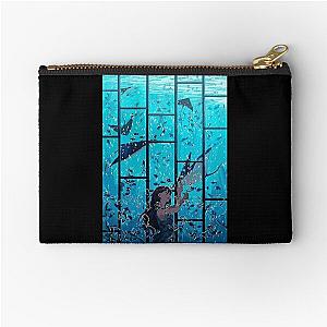 Gift For Everyone Perfect Blue Poster Vintage Photograp Zipper Pouch