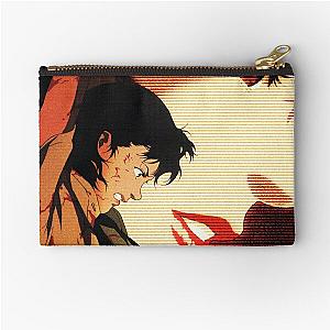 Tied Girl Perfect Blue Zipper Pouch