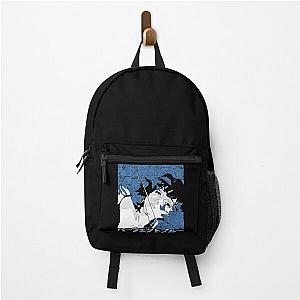 Funny Gifts Animals Perfect Blue Creme Vintage Retro Backpack