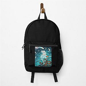 Gifts For Music Fans Great Model Perfect Blue Vintage Retro Backpack