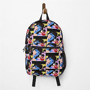 Perfect Blue Sticker  Backpack