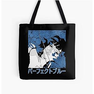 Funny Gifts Animals Perfect Blue Creme Vintage Retro All Over Print Tote Bag