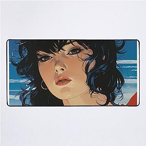 Perfect Blue Spanish 5 Desk Mat