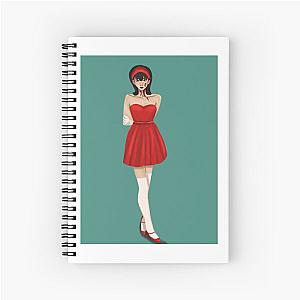 Perfect Blue Mima Spiral Notebook