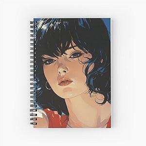 Perfect Blue Spanish 5 Spiral Notebook