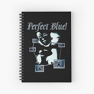 Funny Gifts Perfect Blue Signal Waves Vintage Photograp Spiral Notebook